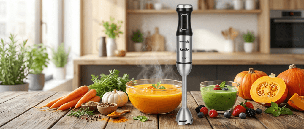 لوازم جانبی و سری خردکن Sonifer SF-8191، دستگاه گوشتکوب دستی سونیفر.